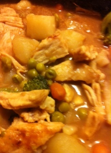 Turkey stew with vegetables